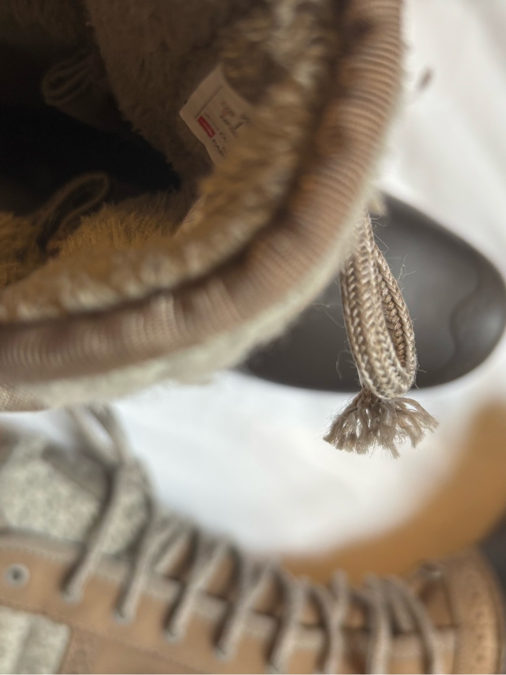 The North Face Women's Tan and Dark Brown Insulated Lace-Up Winter Boots - Picture 5 of 7